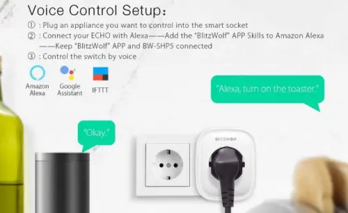 Ecco la presa intelligente BlitzWolf Smart Plug WiFi