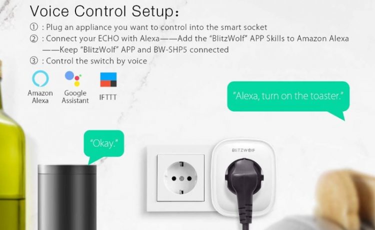 Ecco la presa intelligente BlitzWolf Smart Plug WiFi