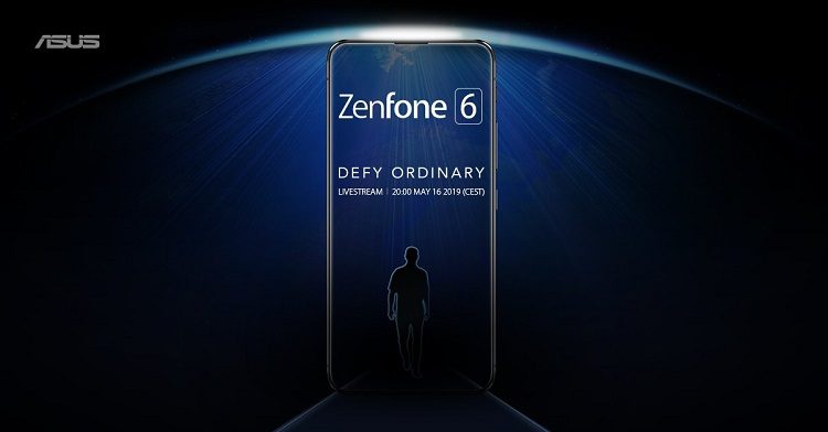 Asus ZenFone 6 si mostra in una prima immagine teaser